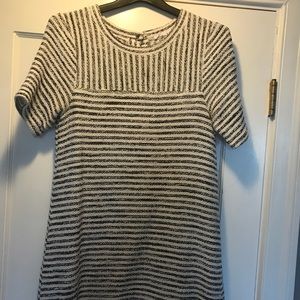 BCBGeneration black and White striped dress